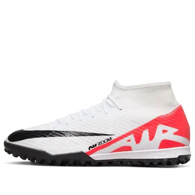 Nike Mercurial Superfly 9 Academy Turf Soccer Shoes 'bright Crimson White'
