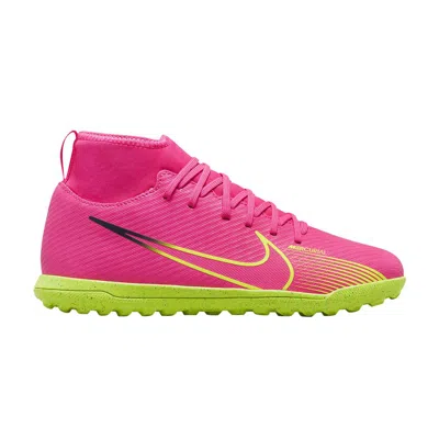 Pre-owned Nike Mercurial Superfly 9 Club Tf Gs 'luminous Pack' | Pink | Kid's Size 3.5