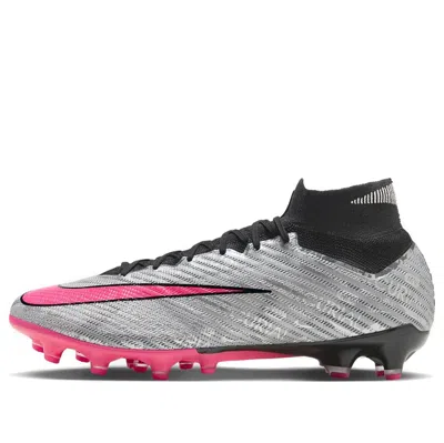 Nike Mercurial Superfly 9 Elite 25 Ag-pro 'metallic Silver Hyper Pink'