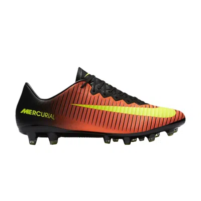 Pre-owned Nike Mercurial Vapor 11 Ag Pro 'total Crimson Black' | Orange | Men's Size 9.5