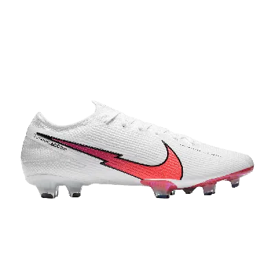 Pre-owned Nike Mercurial Vapor 13 Elite Fg 'hyper Jade Flash Crimson' In White
