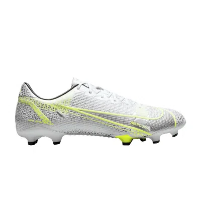 Pre-owned Nike Mercurial Vapor 14 Academy Fg Mg 'metallic Silver Volt' In White