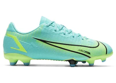 Pre-owned Nike Mercurial Vapor 14 Academy Fg Mg Sneakers In Dynamic Turquoise/lime Glow
