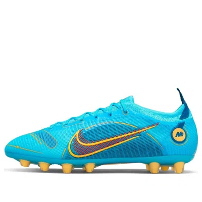 Nike Mercurial Vapor 14 Elite Hg Hard Ground Soccer Shoes Blue