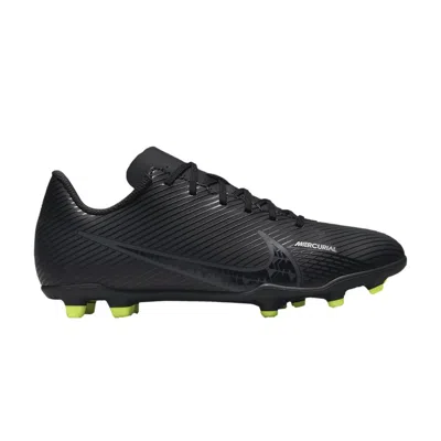 Pre-owned Nike Mercurial Vapor 15 Club Fg Mg Gs 'shadow Pack' | Black | Kid's Size 3.5