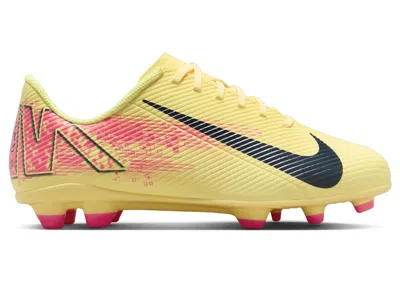 Pre-owned Nike Mercurial Vapor 16 Club Fg Kylian Mbappe Sneakers In Laser Orange/armory Navy Blue