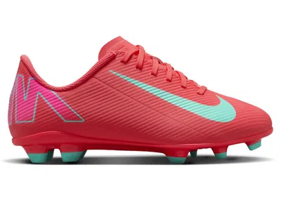 Pre-owned Nike Mercurial Vapor 16 Club Fg Mad Energy Pack Sneakers In Ember Glow/aurora Green