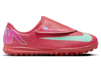 Pre-owned Nike Mercurial Vapor 16 Club Tf Mad Energy Pack Sneakers In Ember Glow/aurora Green
