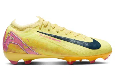 Pre-owned Nike Mercurial Vapor 16 Pro Fg Kylian Mbappe Sneakers In Light Laser Orange/armory Navy Blue