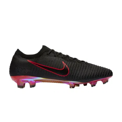 Pre-owned Nike Mercurial Vapor Flyknit Ultra Fg 'black Red'