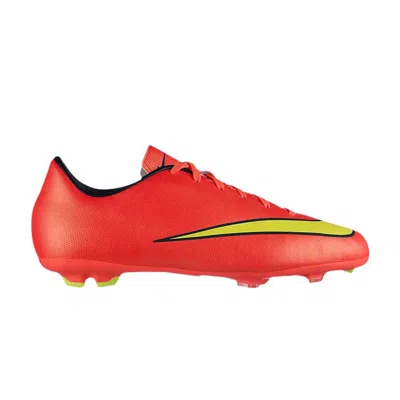 Pre-owned Nike Mercurial Victory 5 Fg Gs 'hyper Punch' | Red | Kid's Size 6
