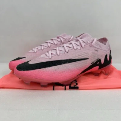 Pre-owned Nike Mercurial Zoom Vapor 15 Elite Fg Pink Cleats Dj4978-601 Men's Size 10