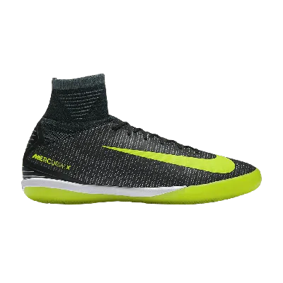 Pre-owned Nike Mercurialx Proximo 2 Cr7 Ic Gs 'seaweed Volt' In Green