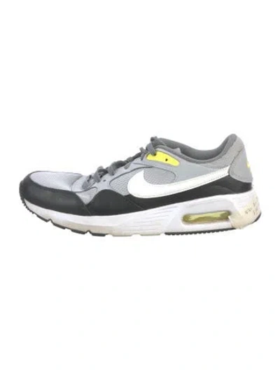 Pre-owned Nike Mesh Athletic Sneakers In Grey