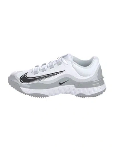 Pre-owned Nike Mesh Athletic Sneakers In White
