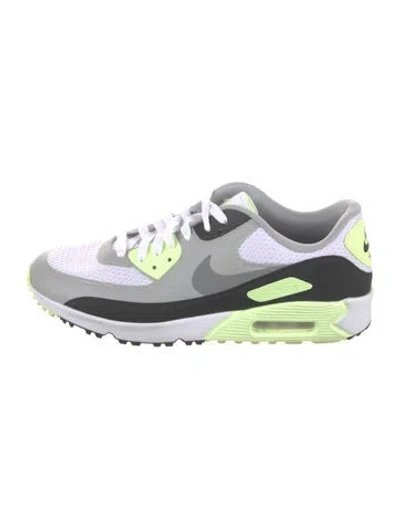 Pre-owned Nike Mesh Athletic Sneakers In White