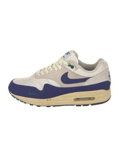 Pre-owned Nike Mesh Colorblock Pattern Athletic Sneakers In Blue