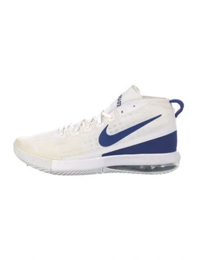 Pre-owned Nike Mesh Colorblock Pattern Sneakers In White