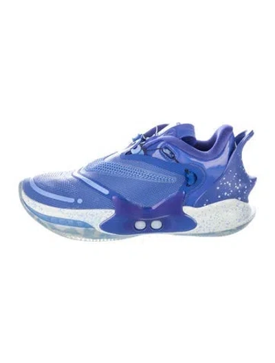 Pre-owned Nike Mesh Printed Sneakers In Blue