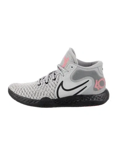 Pre-owned Nike Mesh Printed Sneakers In Gray