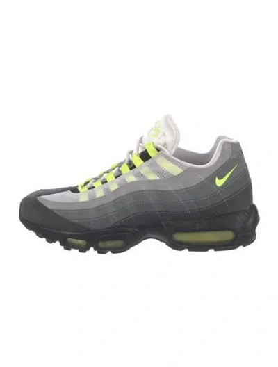 Pre-owned Nike Mesh Sneakers In Gray
