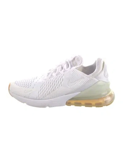 Pre-owned Nike Mesh Sneakers In White