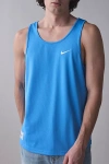 Nike Mesh Tank Top In University Blue, Men's At Urban Outfitters