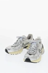 Nike V2k Run Rubber And Metallic Leather-trimmed Mesh Sneakers
