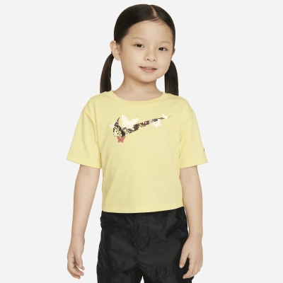 Nike Babies' Meta-morph Toddler Graphic T-shirt In Yellow
