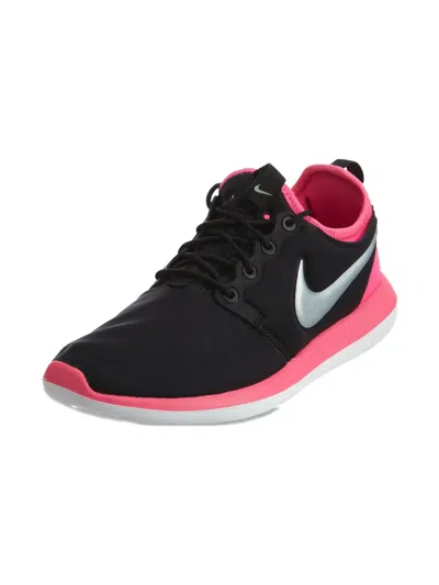 Nike Kids' Metallic-logo Sneakers In Black