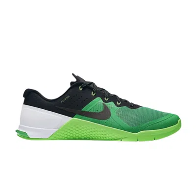 Pre-owned Nike Metcon 2 'spring Leaf Black' | Green | Men's Size 10.5
