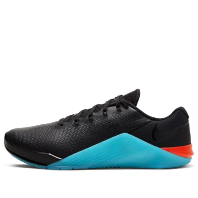 Nike Metcon 5 Amp 'black Oracle Aqua' In Multi