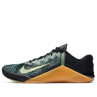 Nike Metcon 6 'black Gum Green' In Multi