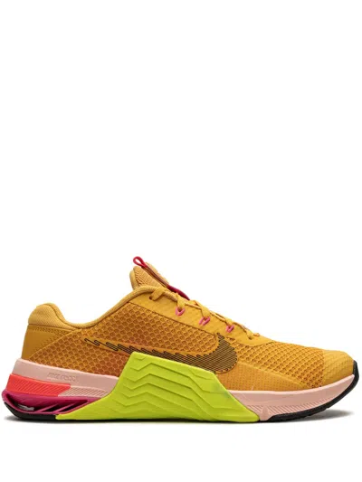 Nike Metcon 7 "pollen/volt/pale Coral/black" Sneakers In Yellow