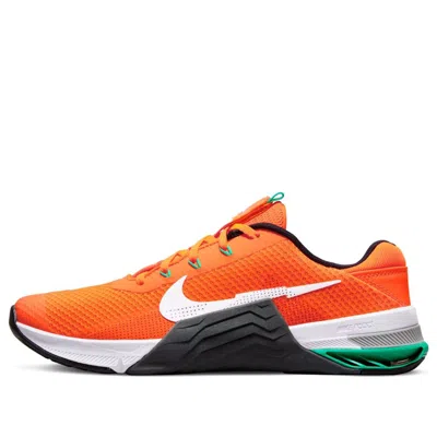 Nike Metcon 7 'total Orange Clear Emerald' In Multi