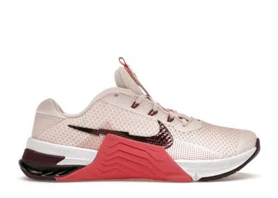 Pre-owned Nike Metcon 7 (women's) Sneakers In Light Soft Pink/archaeo Pink/dark Beetroot
