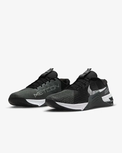 Nike Metcon 8 Do9328-001 Men's Black Gray Low Top Workout Sneaker Shoes Btv20