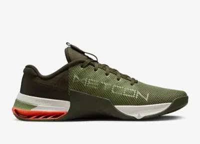 Nike Metcon 8 Do9328 301 Men's Cargo Khaki Low Top Workout Sneaker Shoes Xxx515 In Green