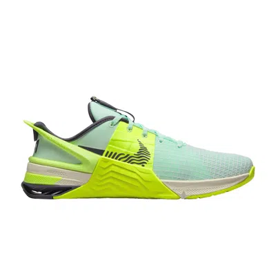 Pre-owned Nike Metcon 8 Flyease 'mint Form Volt' In Green