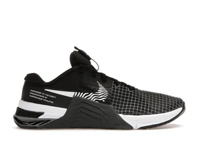 Pre-owned Nike Metcon 8 White (women's) Sneakers In Black/dark Smoke Grey