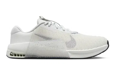 Pre-owned Nike Metcon 9 Premium Summit White Sail Black Metallic Silver (women's) In Summit White/sail/black