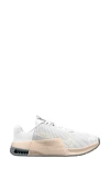 Nike Metcon 9 Training Shoe In White/gold/sanddrift
