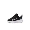 Nike Metro Tek Baby/toddler Shoes In Black