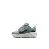 Nike Metro Tek Baby/toddler Shoes In Gray