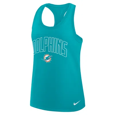 Nike Miami Dolphins Primetime  Women's Dri-fit Nfl Racerback Tank Top In Green