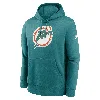 Nike Miami Dolphins Rewind Club Logo Menâs  Men's Nfl Pullover Hoodie In Green