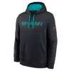 Nike Miami Dolphins Rivalries Collection Club  Men's Nfl Pullover Hoodie In Blue