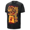 Nike Miami Heat Courtside  Men's Nba Max90 T-shirt In Black