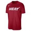 Nike Miami Heat Essentials  Men's Nba T-shirt In Red