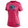Nike Miami Marlins Authentic Collection City Connect Velocity  Women's Dri-fit Mlb T-shirt
